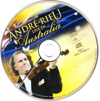 2CD André Rieu: Live In Australia