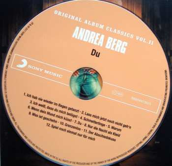 5CD/Coffret Andrea Berg: Original Album Classics Vol. II