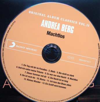 5CD/Coffret Andrea Berg: Original Album Classics Vol. II