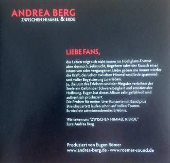 CD Andrea Berg: Zwischen Himmel & Erde
