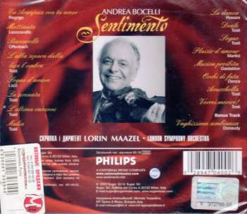 CD Andrea Bocelli: Sentimento