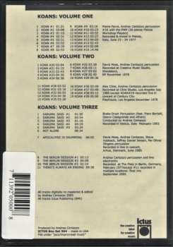 3CD/Coffret Andrea Centazzo: Koans (The Ultimate Percussion Collection)