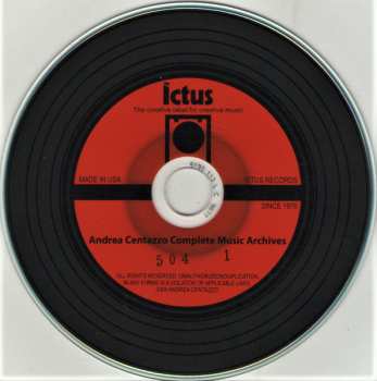 3CD/Coffret Andrea Centazzo: Koans (The Ultimate Percussion Collection)