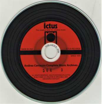 3CD/Coffret Andrea Centazzo: Koans (The Ultimate Percussion Collection)