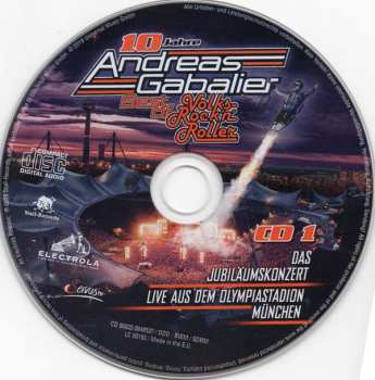 2CD/Coffret Andreas Gabalier: Best Of Volks-Rock’n’Roller – Das Jubiläumskonzert Live Aus Dem Olympiastadion In München DIGI