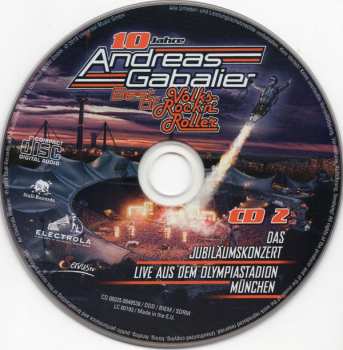 2CD/Coffret Andreas Gabalier: Best Of Volks-Rock’n’Roller – Das Jubiläumskonzert Live Aus Dem Olympiastadion In München DIGI