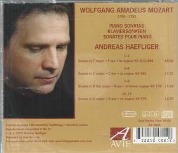 CD Andreas Haefliger: Mozart Piano Sonatas
