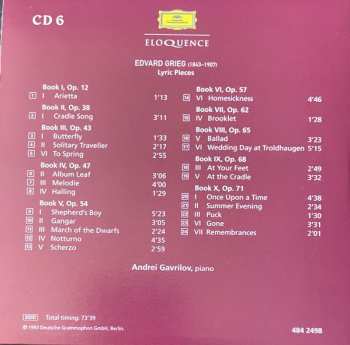 10CD/Coffret Andrei Gavrilov: Complete Recordings On Deutsche Grammophon