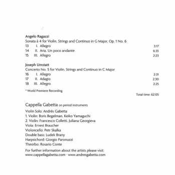 CD Cappella Gabetta: Music At The Habsburg Court