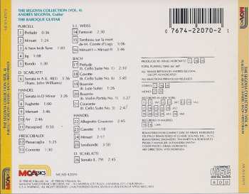CD Johann Sebastian Bach: The Segovia Collection, Vol. 4: The Baroque Guitar