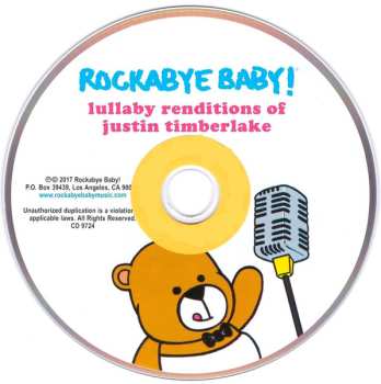 CD Andrew Bissell: Rockabye Baby! Lullaby Renditions Of Justin Timberlake