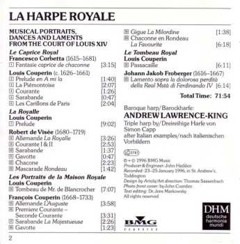 CD Andrew Lawrence-King: La Harpe Royale