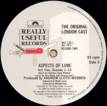 2LP Andrew Lloyd Webber: Aspects Of Love