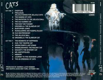 2CD Andrew Lloyd Webber: Cats: Complete Original Broadway Cast Recording