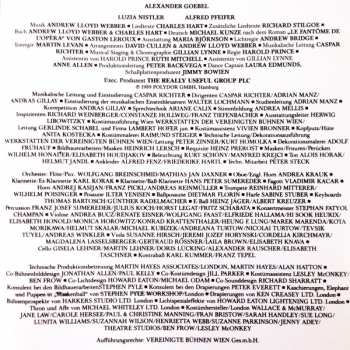 2CD Andrew Lloyd Webber: Das Phantom Der Oper