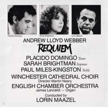 CD Andrew Lloyd Webber: Requiem