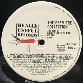 LP Andrew Lloyd Webber: The Premiere Collection - The Best Of Andrew Lloyd Webber