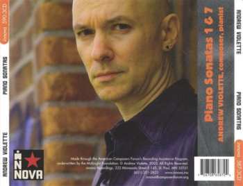 3CD Andrew Violette: Piano Sonatas 1 & 7