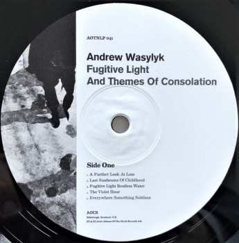 LP Andrew Wasylyk: Fugitive Light And Themes Of Consolation