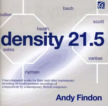 Density 21.5 - Unaccompanied Works For Flute (And Other Instruments)