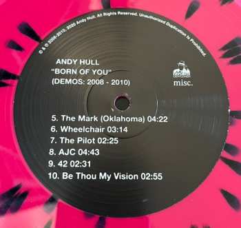 2LP Andy Hull: Who Is Your Humble? (Demos: 2006 - 2007) / Born Of You (Demos 2008 - 2010) CLR