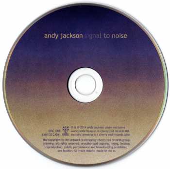 CD/DVD Andy Jackson: Signal To Noise LTD