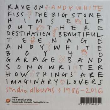 12CD/Coffret Andy White: Studio Albums 1986-2016