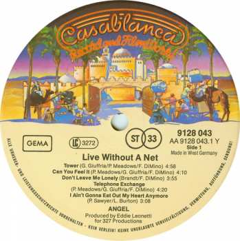 2LP Angel: Live Without A Net