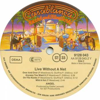 2LP Angel: Live Without A Net