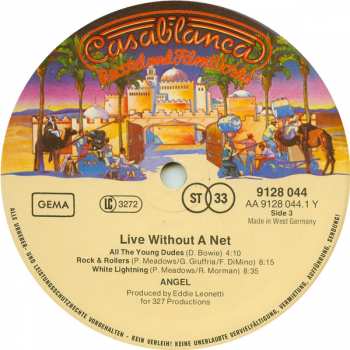 2LP Angel: Live Without A Net