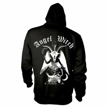 Marchandises Angel Witch: Mikina Se Zipem Baphomet (black) XL