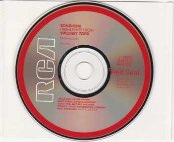 CD Len Cariou: Sweeney Todd: The Demon Barber Of Fleet Street (Highlights)