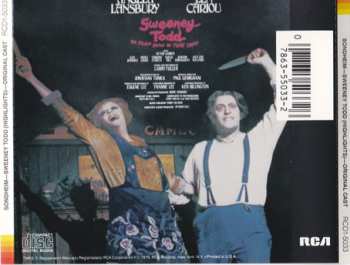 CD Len Cariou: Sweeney Todd: The Demon Barber Of Fleet Street (Highlights)