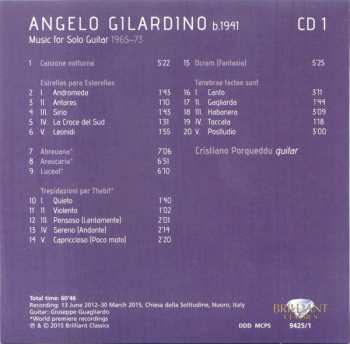 14CD/Coffret Cristiano Porqueddu: Complete Music For Solo Guitar · 1965–2013
