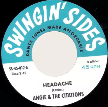 Angie & The Citations: Headache / Journey To The Stars