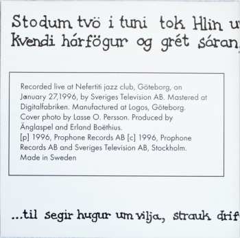 CD Änglaspel: Zanzibar Foxtrot