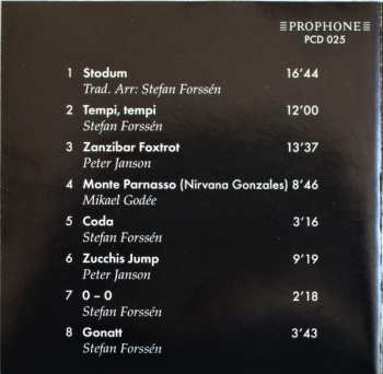 CD Änglaspel: Zanzibar Foxtrot