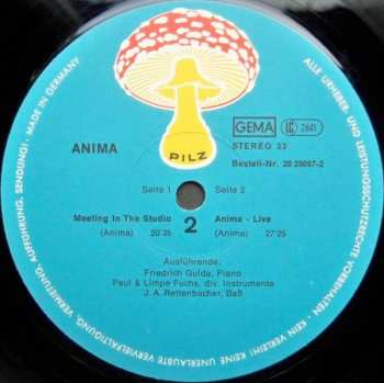 LP Friedrich Gulda: Anima
