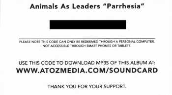 LP Animals As Leaders: Parrhesia CLR