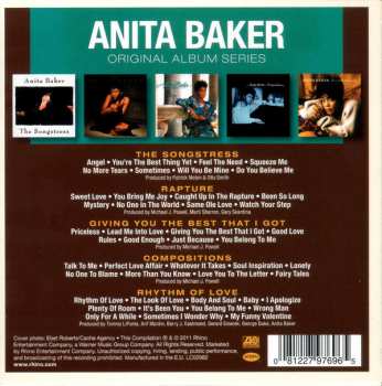 5CD/Coffret Anita Baker: Original Album Series