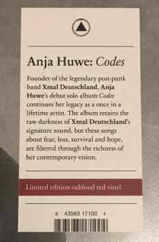 LP Anja Huwe: Codes CLR | LTD