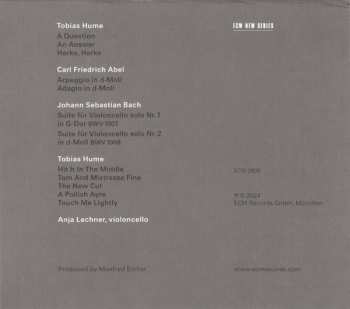 CD Johann Sebastian Bach: Bach/Abel/Hume
