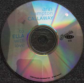CD Ann Hampton Callaway: To Ella With Love