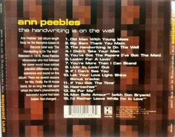 CD Ann Peebles: The Handwriting Is On The Wall