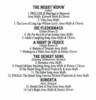 CD Anna Moffo: Songs From The Great Operettas