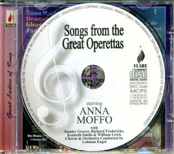 CD Anna Moffo: Songs From The Great Operettas
