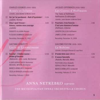 CD Anna Netrebko: Live At The Metropolitan Opera