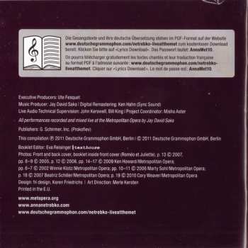 CD Anna Netrebko: Live At The Metropolitan Opera