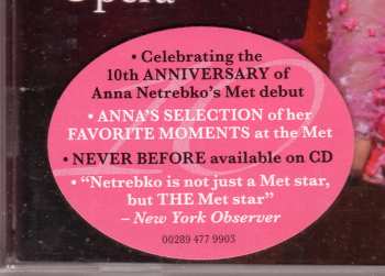 CD Anna Netrebko: Live At The Metropolitan Opera