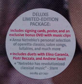 CD/DVD/Coffret Anna Netrebko: Souvenirs